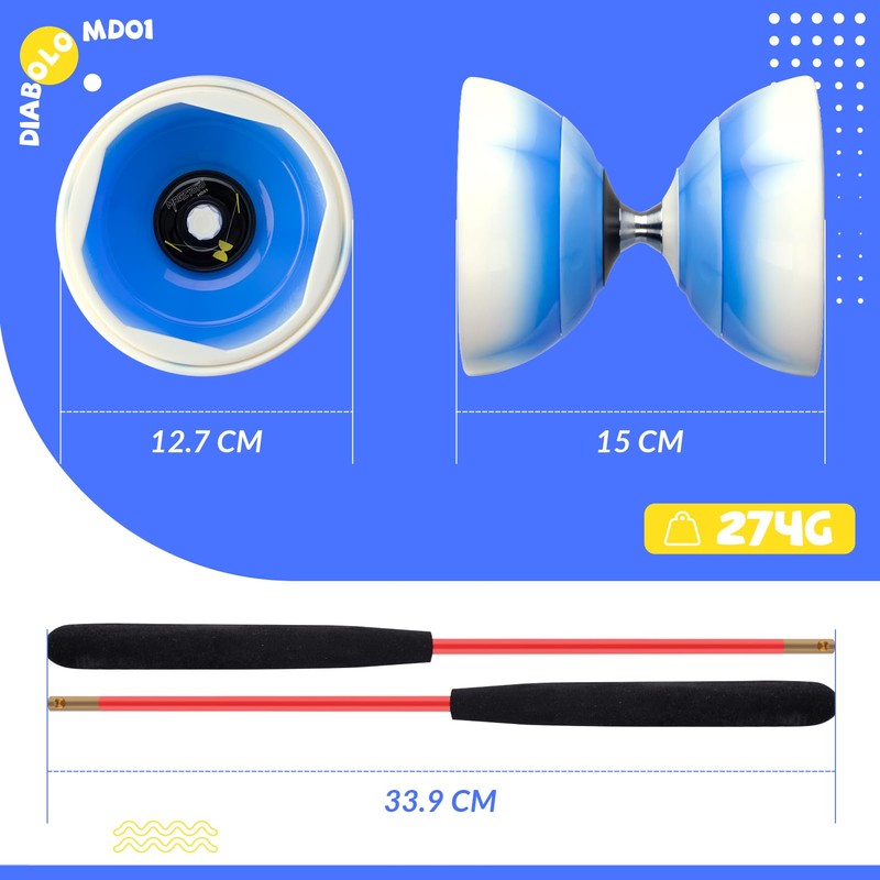 CHEE MONG MD01 Chinese yoyo for kids and adults, Professional