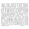 Thinlits Die Set 73PK Alphanumeric Theory by Tim Holtz