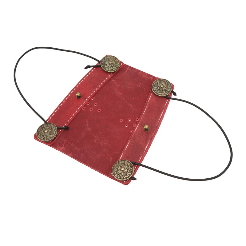 Archery Arm Guard Adjustable Strap Second Cowhide Arm Protector Pad