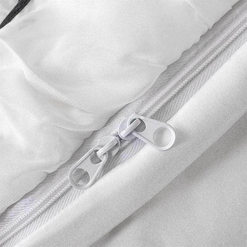 Ruffle Beddding Set with Bowtie,Chic Lace Bedding,Girls Twin Aesthetic Comforter