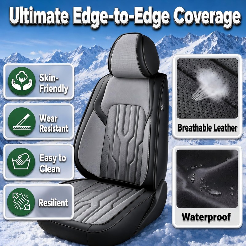 Custom Fit for Nissan Kicks 2018-2025 2026 Car Seat Covers