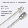 LiGuVCY Airless Paint Sprayer Extension, 150CM Airless Sprayer Gun Tip,