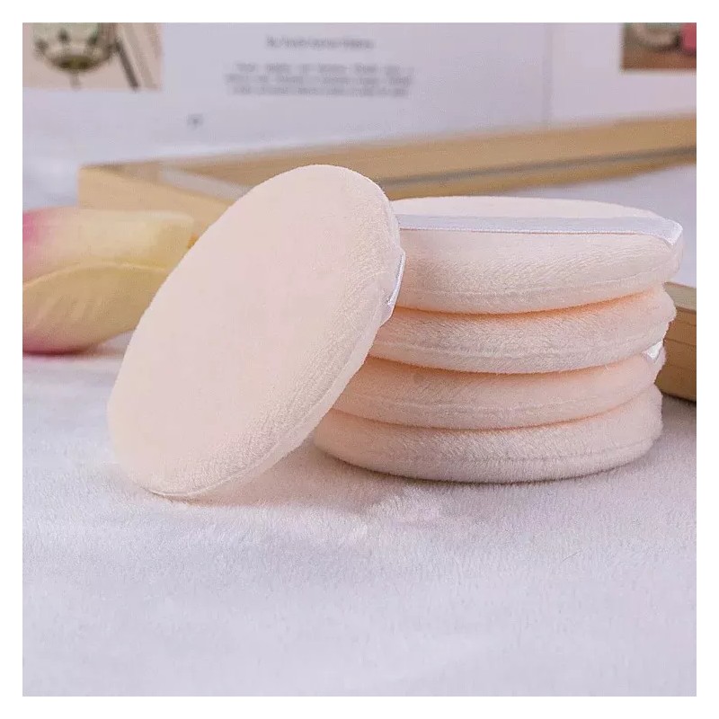 Universo en Linea Set Esponja Puff Para Aplicar Maquillaje Polvo