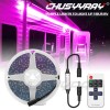 CHUSYYRAY RV Camper Awning Boat Light Set w/IR Remote Purple