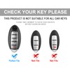 MILD EAST 5 Button Key Fob Cover for Altima Armada