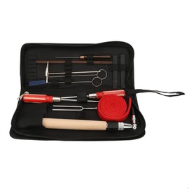 13pcs Piano Tuning Maintenance Tools Kit Screwdriver Wrench Hammer with Case