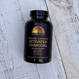 Organic Activated Charcoal Capsules from Coconut, 210 ct - jar/set: Set of 2 jars