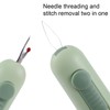 3 In 1 Automatic Needle Threaders Seam Ripper, Needle Storage