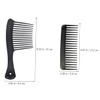 Healvian 2Pcs Wide Tooth Comb Set for Hair Styling Detangling