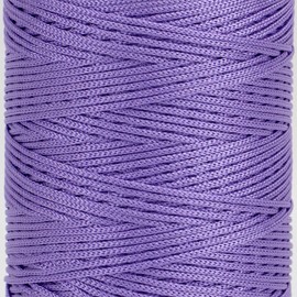 LEREATI Polyester Macrame Cord 1mm x 251yards Polyester Yarn for Crocheting Braided Polypropylene Cord Crochet Bag Cord Macrame Yarn for Crocheting, Handbag, Beading, DIY Crafts (Green)
