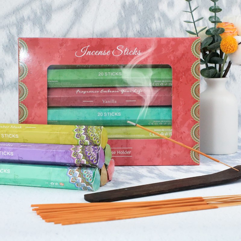 Incense Sticks, Incense Sticks Multipack, 6 Packs, Incense Sticks with