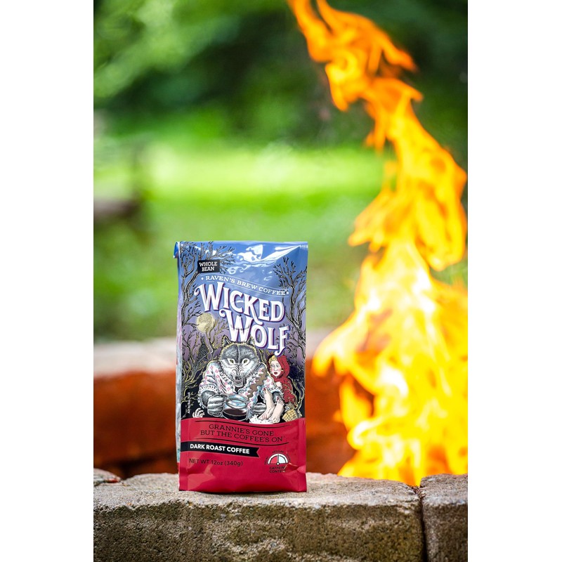 Raven's Brew Coffee - Wicked Wolf - Dark Roast -