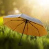 Atyhao Parasol Folding Waterproof Umbrella Portable 3 Folding Automatic Parasols