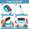 10 Pack Replacement Roller Heads for amop-Pedi Perfect Refills Include