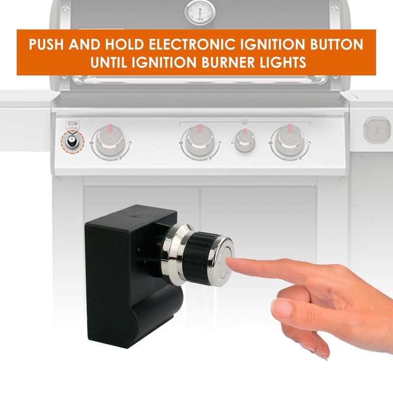 Uniflasy 6 Outlets Tact Push Button Grill Ignitor Universal for