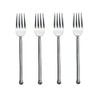 Gourmet Settings Exotique Platinum 18/10 Stainless Salad Fork (Set of