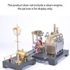 Helixsun Retrol Mini Steam Generator and Lamp Scene Model Set,DIY