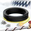 YeloDeer Gutter Heat Trace Cable，Self Regulating Heat Tape for Roofs