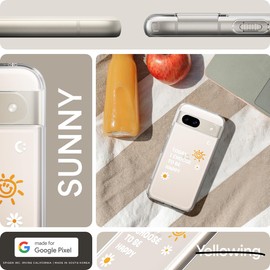 Spigen Ultra Hybrid Case Compatible with Pixel 8a (2024) - Sunny