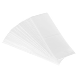 PATIKIL 110x35mm PVC Perforated Shrink Bands, 500Pcs Heat Shrink Wrap for Bottles, Jars, Cans and Tins Fits Cap Diameter 2.68 to 2.72", Clear