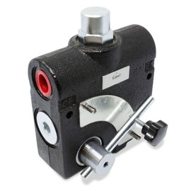 Hydraulic Adjustable Variable Flow Control Valve w/Relief, 0-30 GPM, #12 SAE