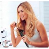 Rizadora De Cabello Gama Turmalina Ferro Tenaza Viaje Pelo
