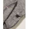 Lilano, Merino Changing Bag with 2-Way Zip Plain 100% Wool