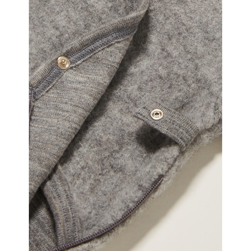 Lilano, Merino Changing Bag with 2-Way Zip Plain 100% Wool