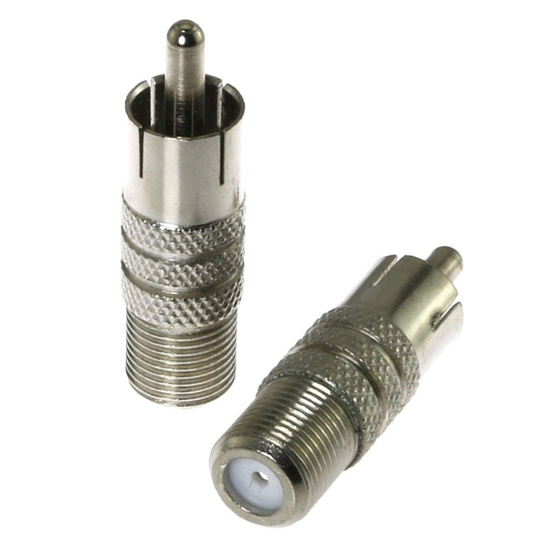 E-outstanding 5PCS RCA Male to F-Type Female Coax Coaxial Cable