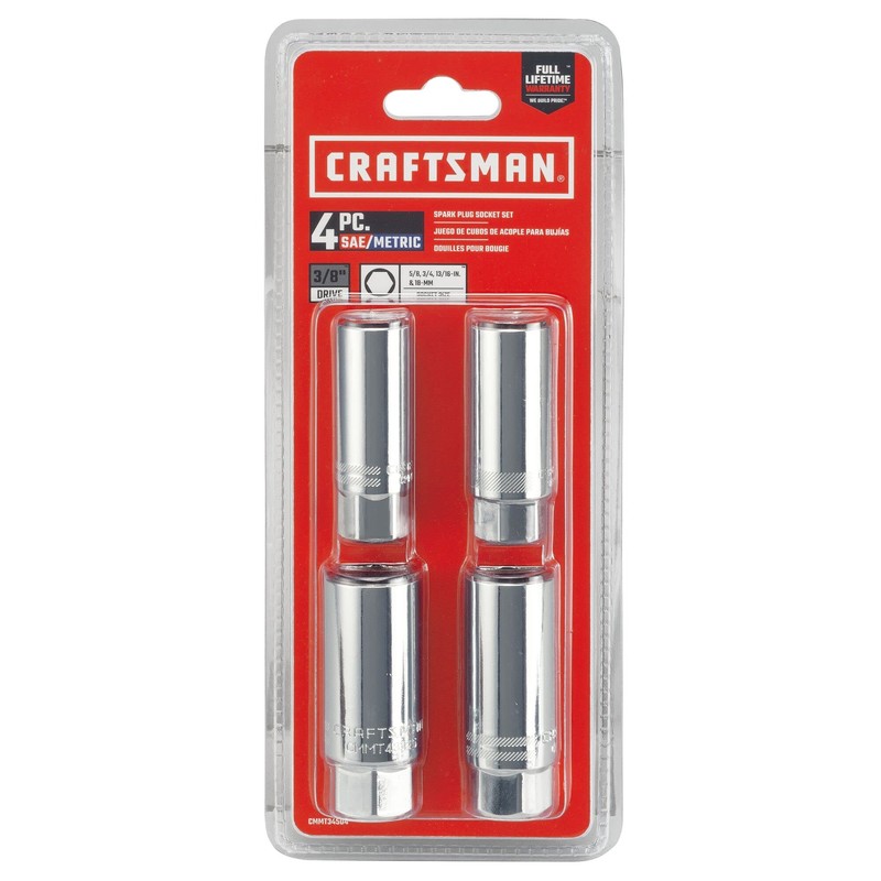 CRAFTSMAN 3/8 in. Drive Metric and SAE 6 Point Standard