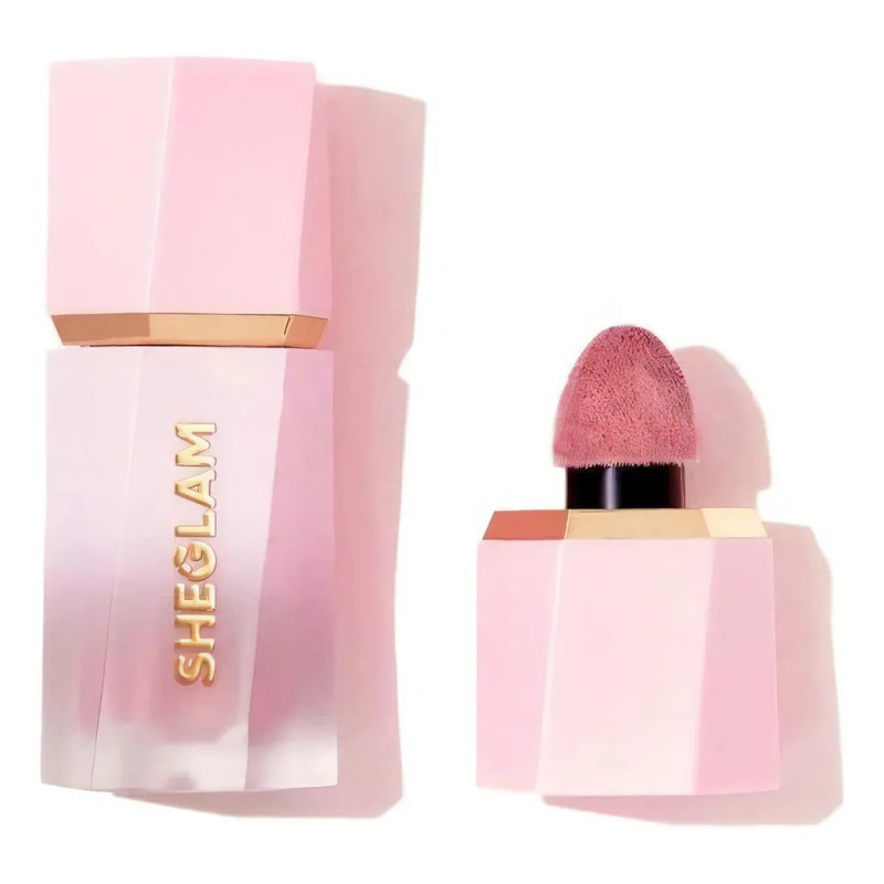 Sheglam Color Bloom Dayglow Liquid Blush liquido con shimmer glitter