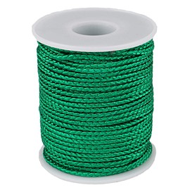 Nylon Twine String Cord Thread for Beading Bracelets Jewelry Making DIY Crafts (2mm-95feet, Green)