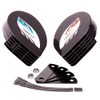 FARBIN Compact Horn 12V Waterproof Car Horns Loud Dual-Tone Electric