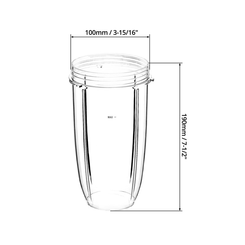 QWORK Pack of 2 32 oz Juicer Cups Replacement Parts