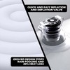 Tlswshsy 4.5 Ft Inflatable Hot Tub Cover- Energy Saving Lid