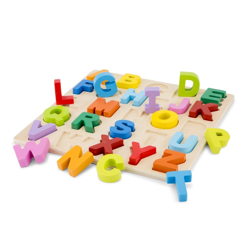 New Classic Toys 10534 Alphabet Puzzle, Multi Color