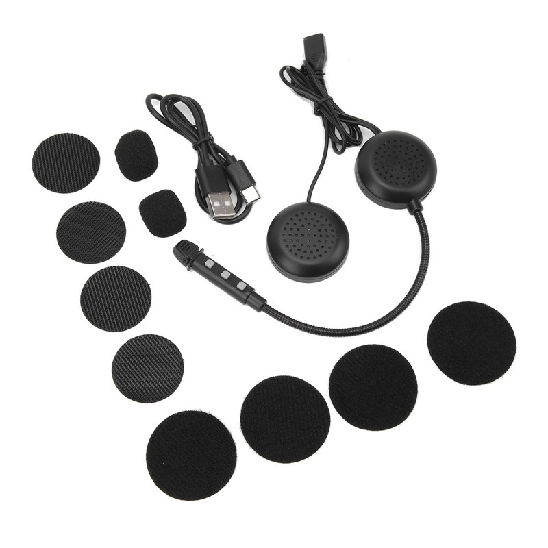 Motorcycle Helmet BT Headset ABS Motorcycle Helmet Intercom Headset Portable