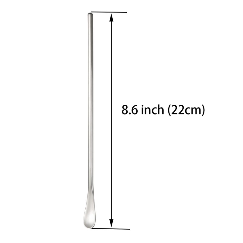 IMEEA Stirrrer, Long Spoon, Total Length 8.7 inches (220 mm),