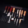 Gugxiom 19PCS Leather Working Tools, Leather Tools for Leather Craft