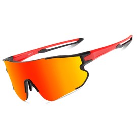 Eninedeuisou Sunglasses Cycling Glasses TR90 Frame for Men Women UV 400 Protection Protective Glasses MTB Sports Glasses for Outdoor Sports Cycling Driving Running Baseball