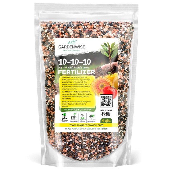 GARDENWISE Balanced 10 10 10 Granular Plant Fertilizer for Lawns