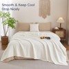 PHF Lightweight Waffle Weave Blanket King Size, Breathable & Ultra