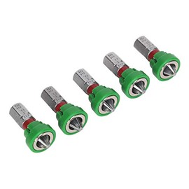 Sealey AK210520 Phillips No 2 S2 Power Tool Bit with Magnetic Holder, 25mm, Pack of 5