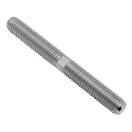 M6 Stud Bolt Right and Left Hand Dual Thread - A4 (marine grade) Stainless - 2 pack