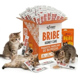 50 Premios Para Gato Cuidado Renal Probióticos Salmon                                                                                                 