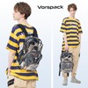 Vorspack Clear Backpack Heavy Duty PVC Transparent Backpack Extra Large