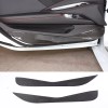 cartiangoUS Real Carbon Fiber Car Door Anti Kick Panel Cover