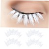 OHPHCALL 3 Pairs False Eyelashes Beauty Lashes Kit Thin Band