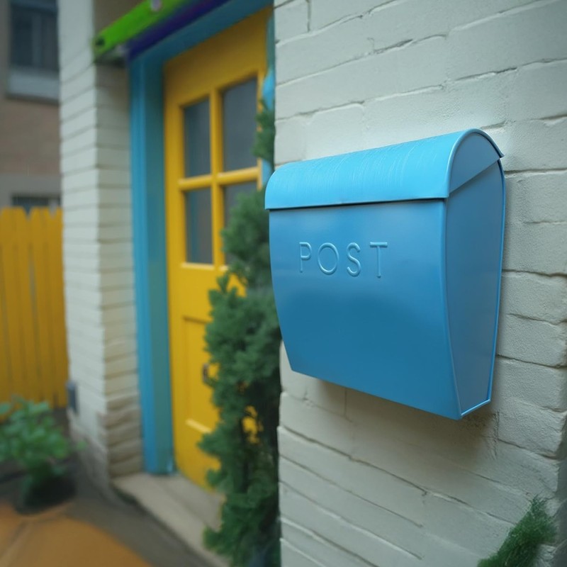 NACH Wall Mount Mailboxes for Outside, 12.75 x 10.75 x