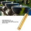 G1in Adjustable Mushroom Fountain Nozzle with Music Dynamic Landscape Effects